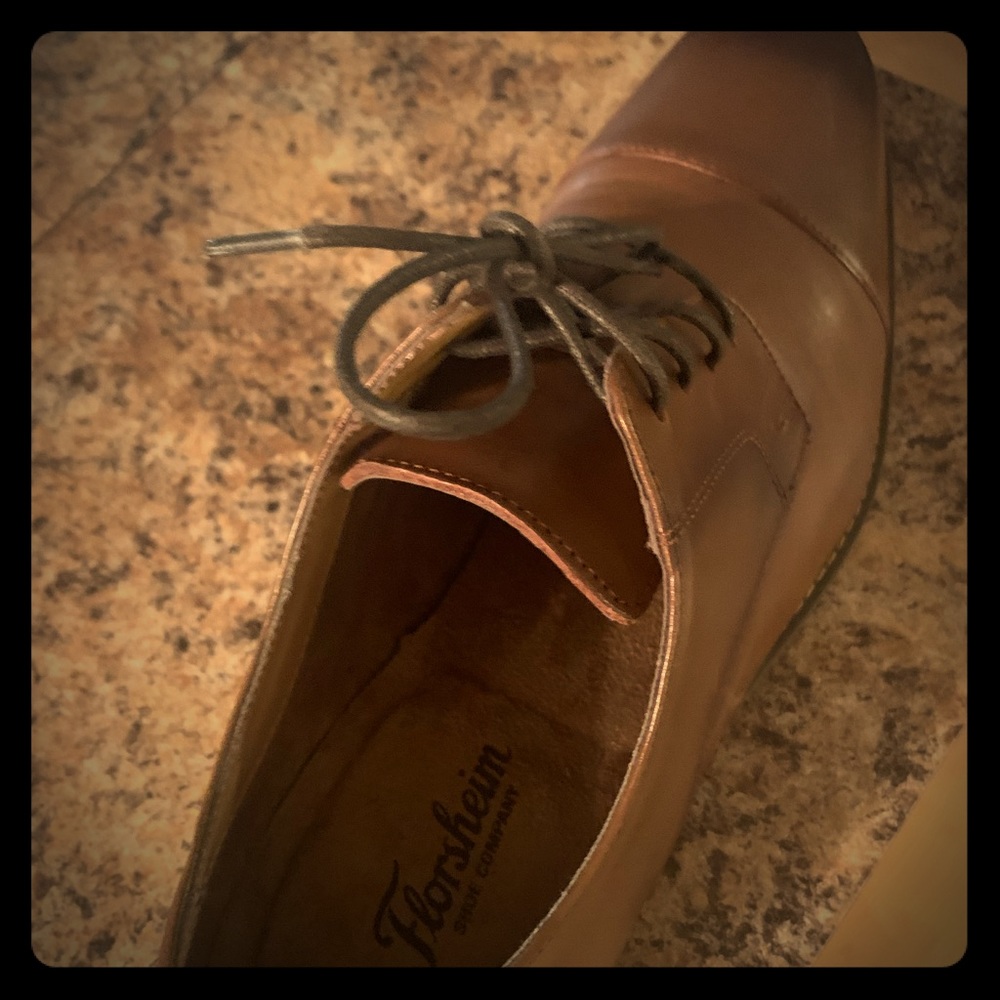 Florsheim Mens cognac shoes